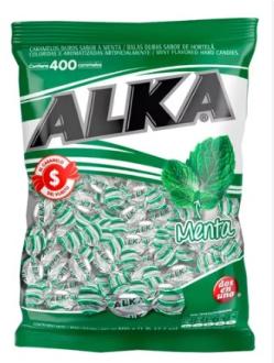 CARAMELO ALKA MENTA 800g